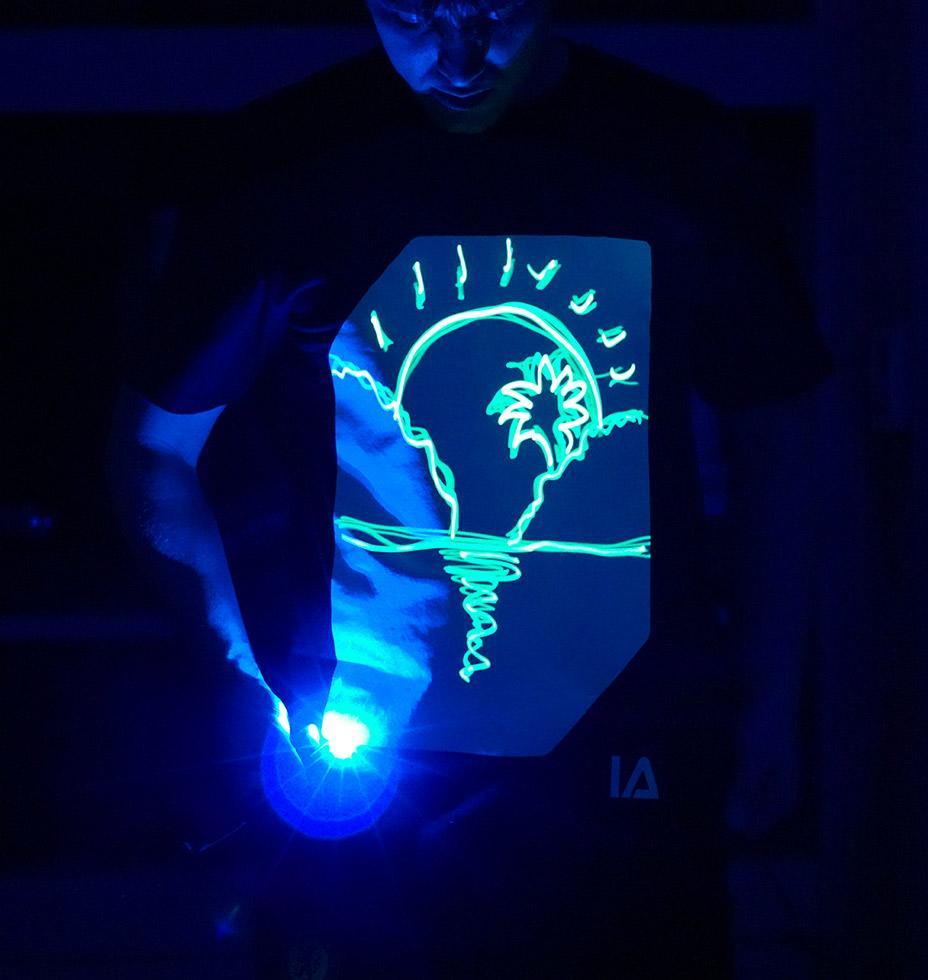Glow in the Dark Adult T-Shirt - P!Q Gifts