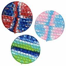Jumbo Circle Tie Dye Assorted Crazy Poppers - P!Q Gifts