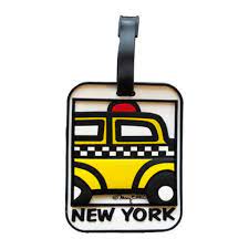 New York Taxi Luggage Tag - P!Q Gifts