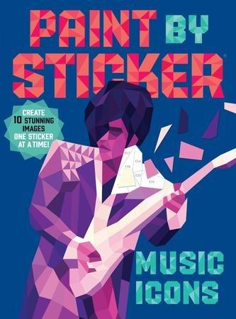 Paint By Sticker Music Icons Book - P!Q Gifts