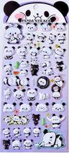 Panda Puffy Stickers Assorted - P!Q Gifts