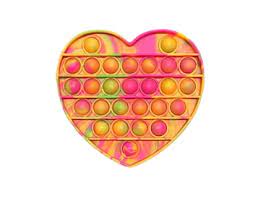 Tie Dye Heart Assorted Crazy Poppers - P!Q Gifts