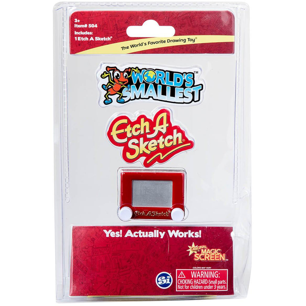 World's Smallest Etch A Sketch - P!Q Gifts